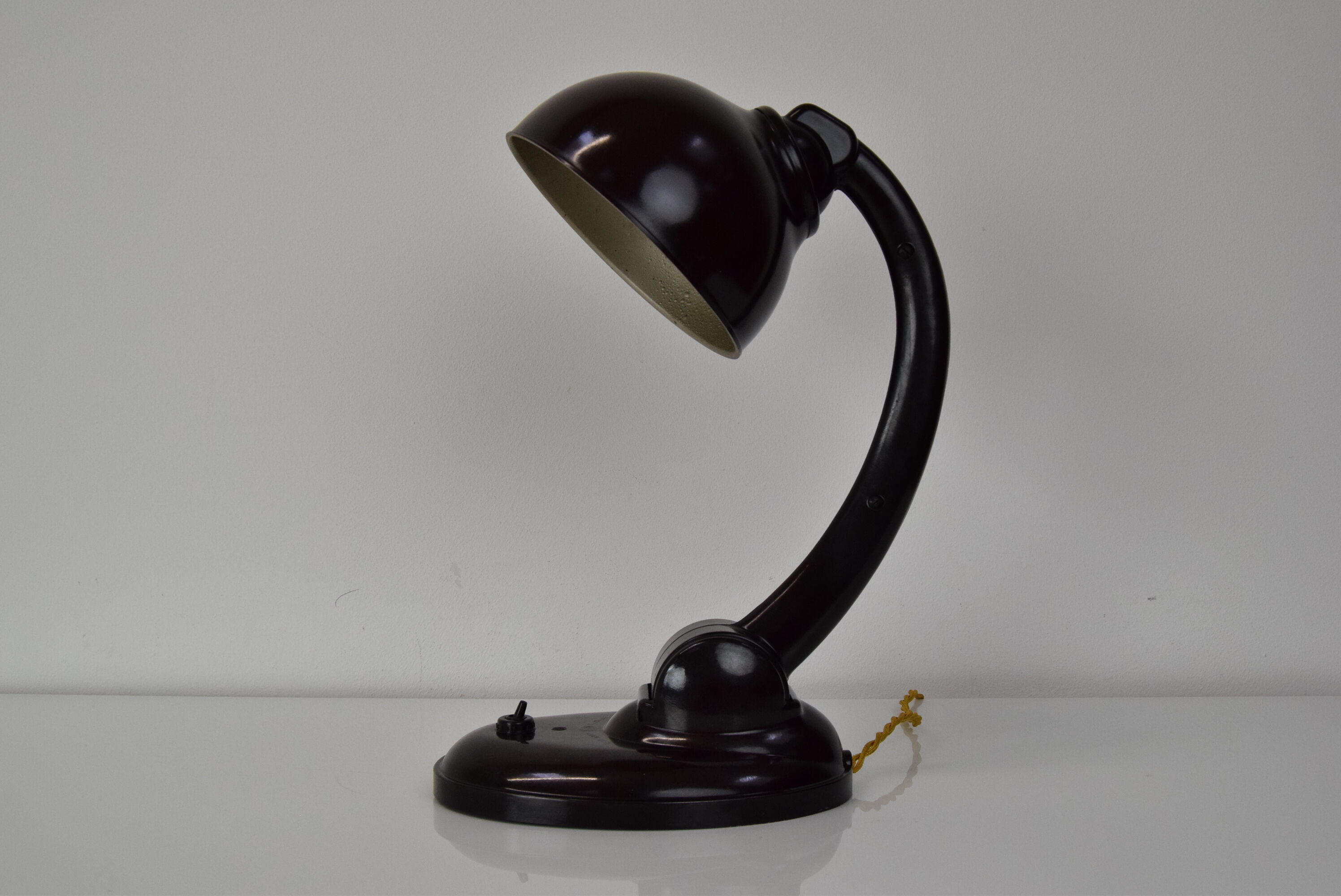 Adjustable Bakelite Table Lamp,by Eric Kirkman Cole,1940's.