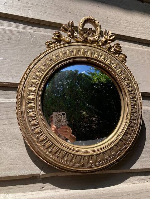 Miroir convexe dit miroir de sorcière