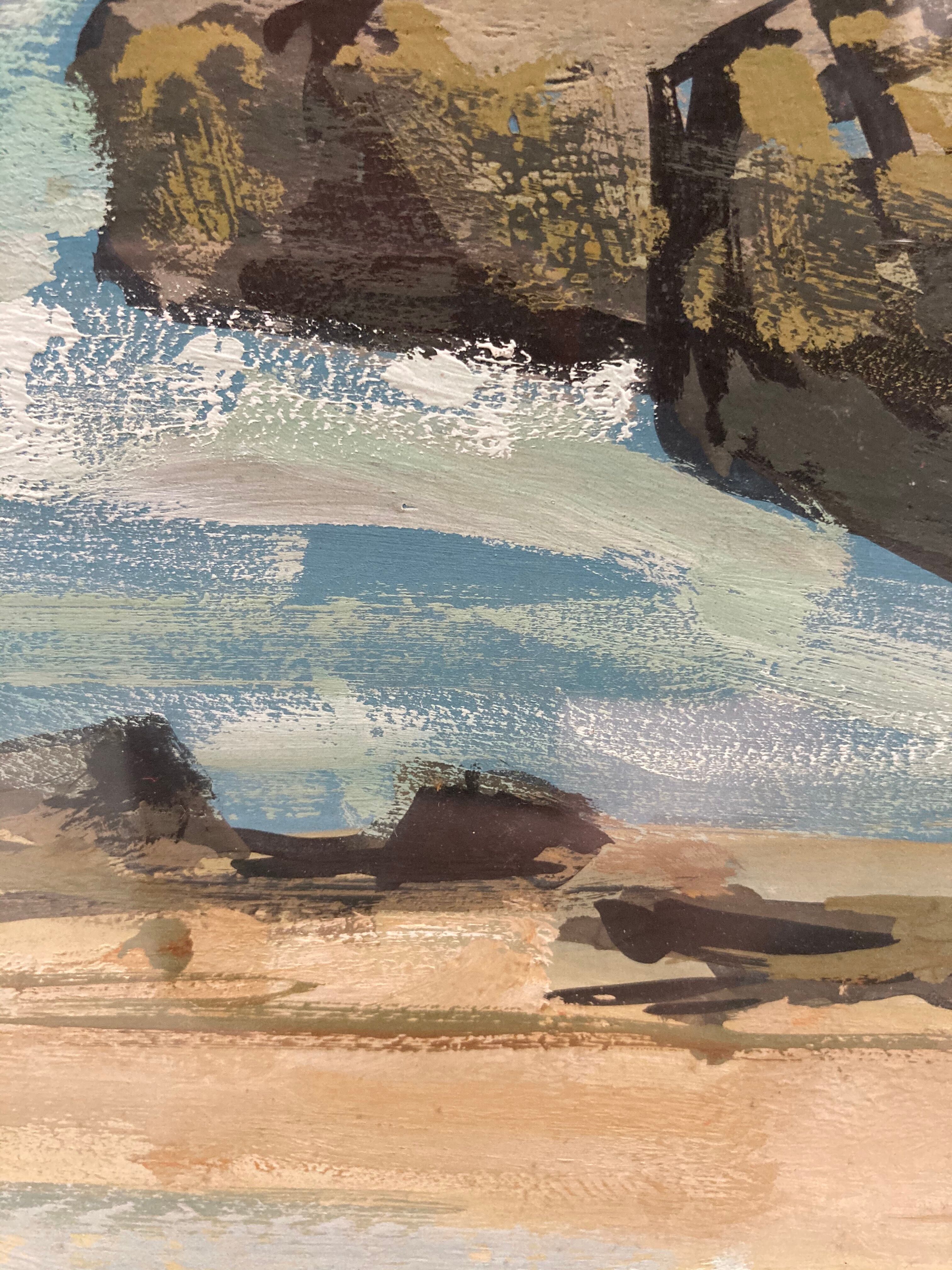 Vintage Quiberon Painting