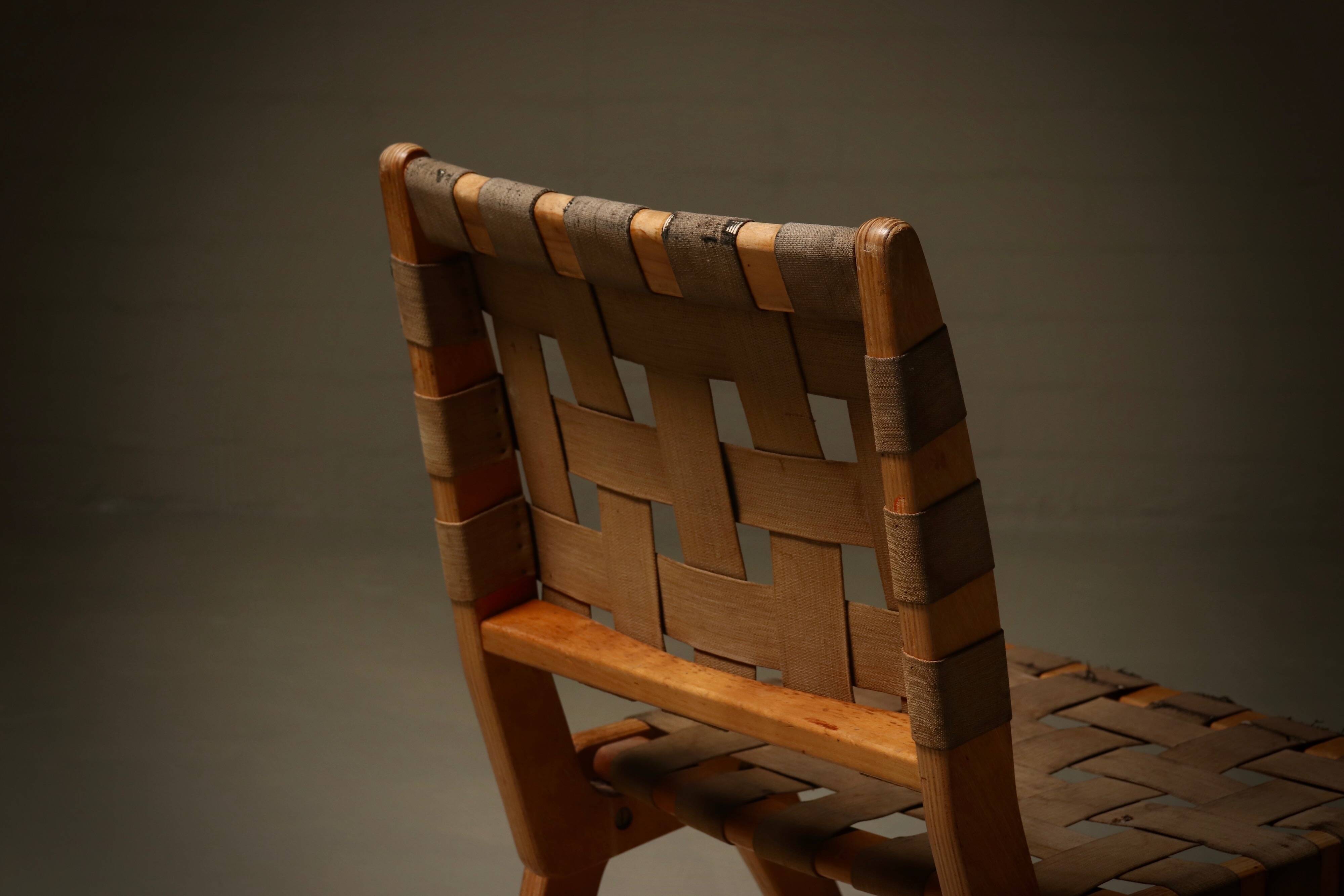 Very Rare Chair by Dirk van Sliedregt for Pastoe 1952