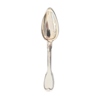 Cuillère de table en argent massif - Poinçon Vieillard 1er titre (1819-1838) - Maitre-Orfèvre : Fran