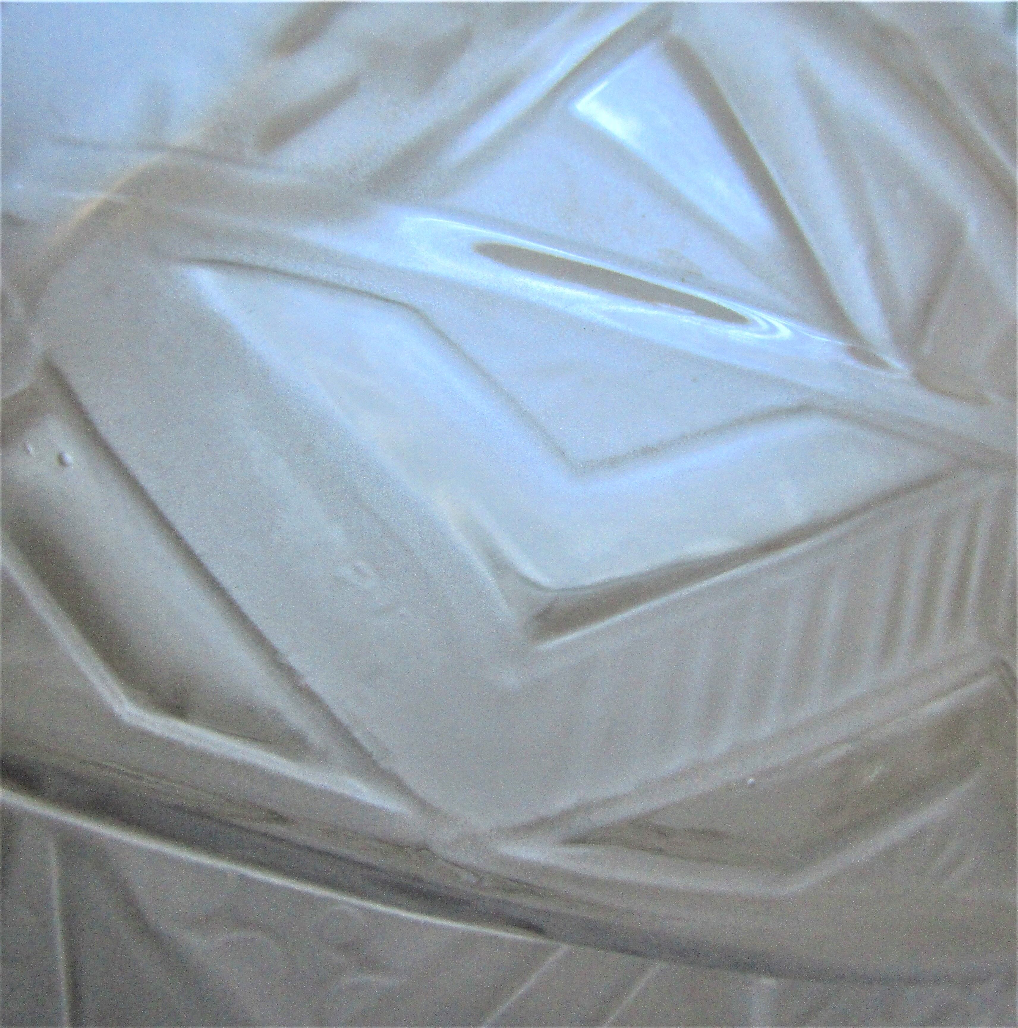 Globe glass ball Muller Brothers Art Deco 30s