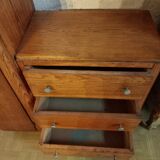 Small piece of furniture from the 40s with two doors and three drawers