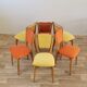 Set of 6 vintage chairs