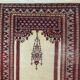 Tapis de Prière Vintage Lahore Pakistanais, Années 1960, Élégance et Tradit