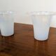 Pair of Vianne glass tealight holders
