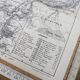 Bern, old map, printed in 1844.