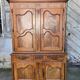 Louis XV two-body buffet in solid walnut – 18th century