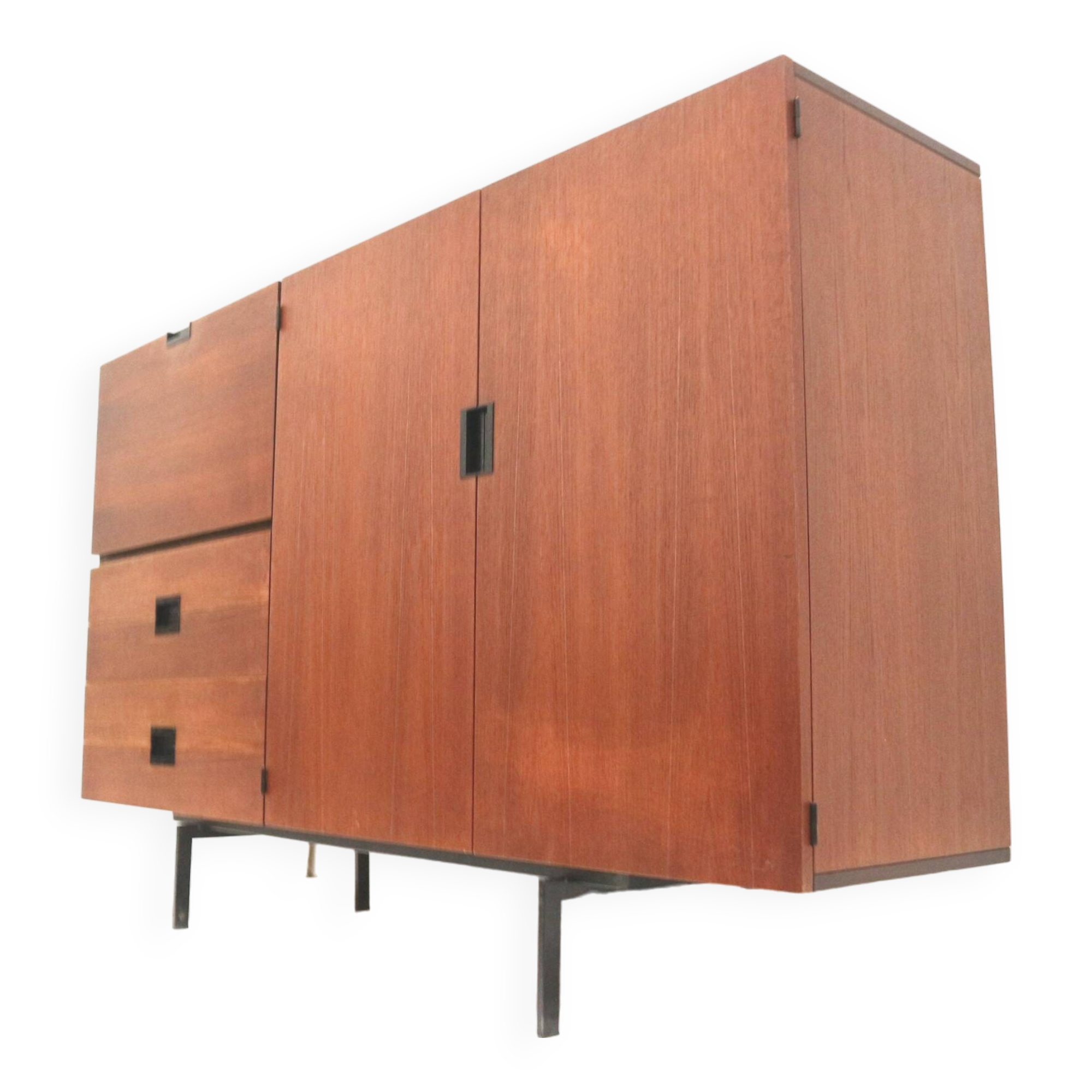 Vintage sideboard / wall unit Model CU09 from the Japanese Series by Cees Braakman from Pastoe from