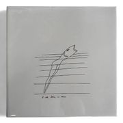 6 x Ceramic tile by Gio Ponti for Ceramica Bardelli