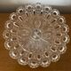 Antique pair of crystal cup drageoirs with tripod fish foot, 19th century vintage
