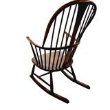 Mid Century Modern Rocking chair "Chairmaker's chair) by Lucian Ercolani for Ercol - 1950-1960s