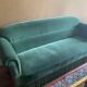 canapé et 2 fauteuils en velours