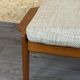1960s 1970s Teak Ottoman by Arne Wahl Iversen for Komfort Denmark