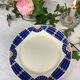 6 Flat plates Vintage france Badonviller