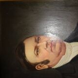 Oil on canvas the genthomme