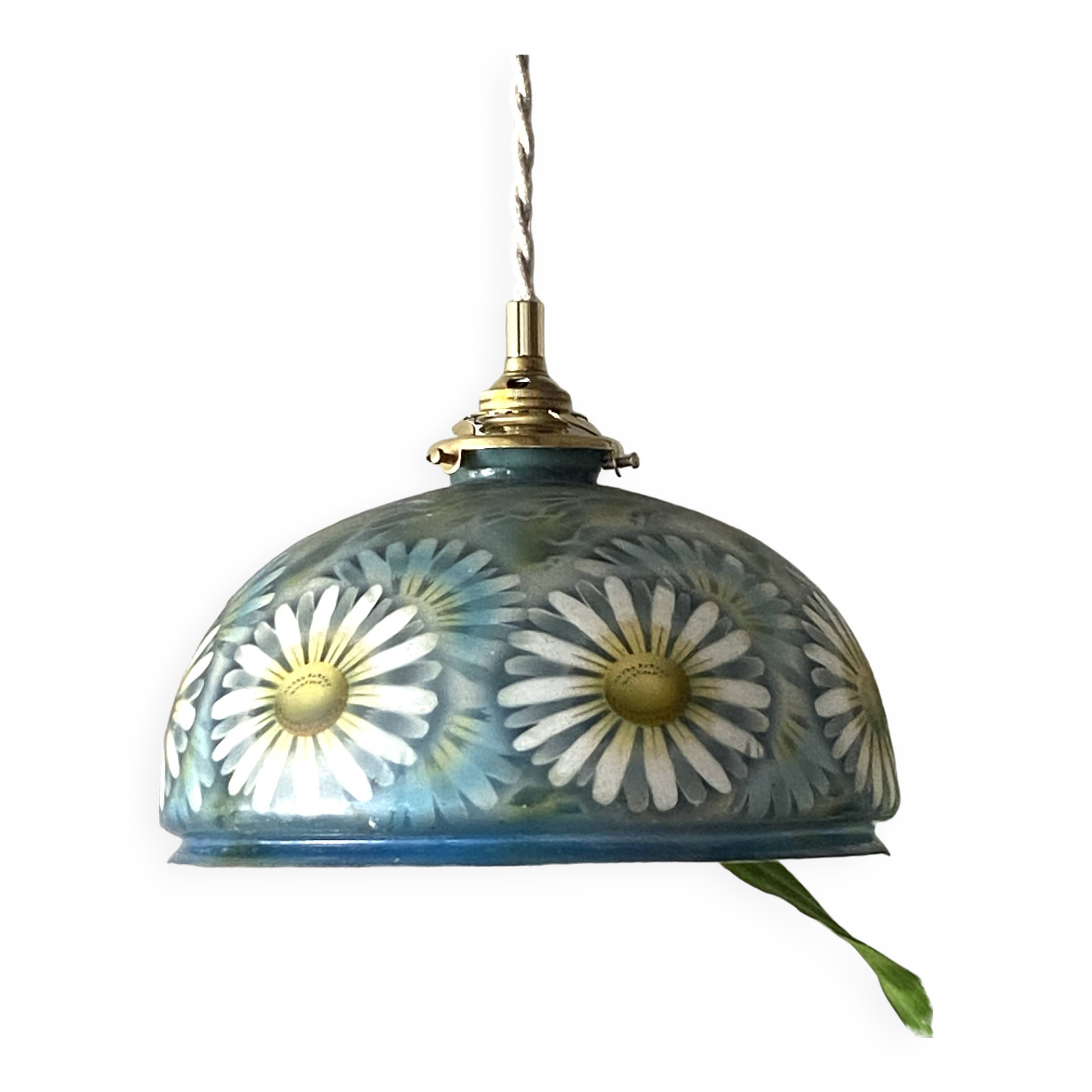 Art Deco “Marguerite” pendant light