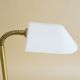 Table lamp by Bankamp Leuchten made of brass and frosted glass