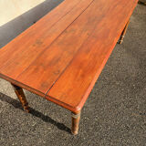 Table de bistrot en sapin