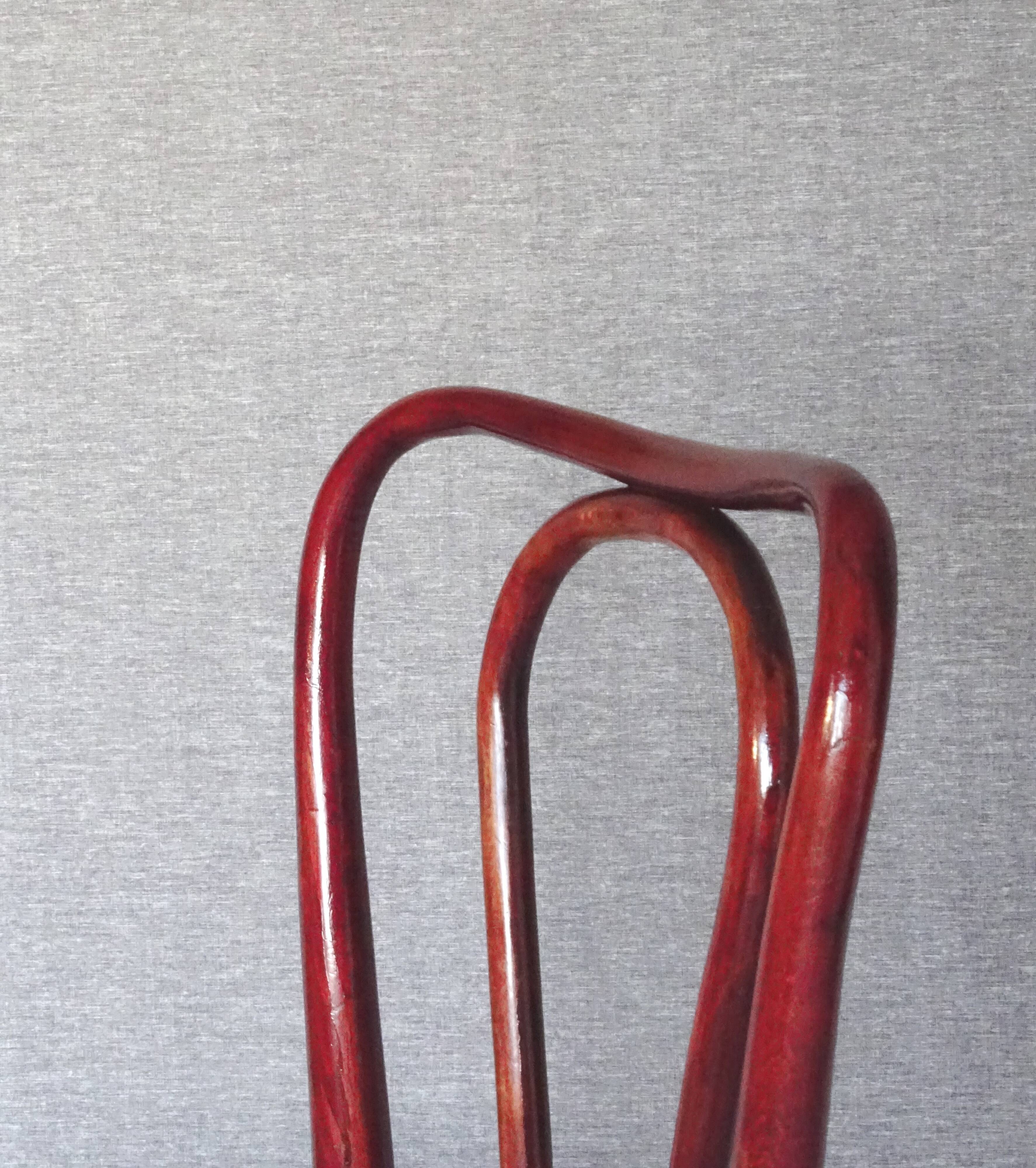 Set of 2 chairs tanned Bistrot by Thonet N°A49 - 1925 -