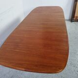 Extendable teak dining table from Dyrlund, Denmark 60s