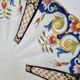 Old dish in polychrome earthenware from Desvres decorated from Rouen, signed, 34 cm
