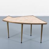 Modern Italian sculptural side table from the 1960s