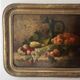 Large still life with fruits from the 19th century – oil on canvas and gilded frame – in superb condition.
