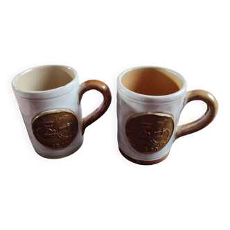 Collectible stoneware mug