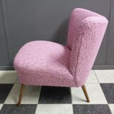 Pink cocktail chair 1960s