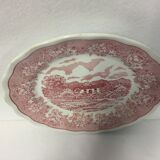 Decorative plate italian earthenware N.Fontebasso 1760 english landscape