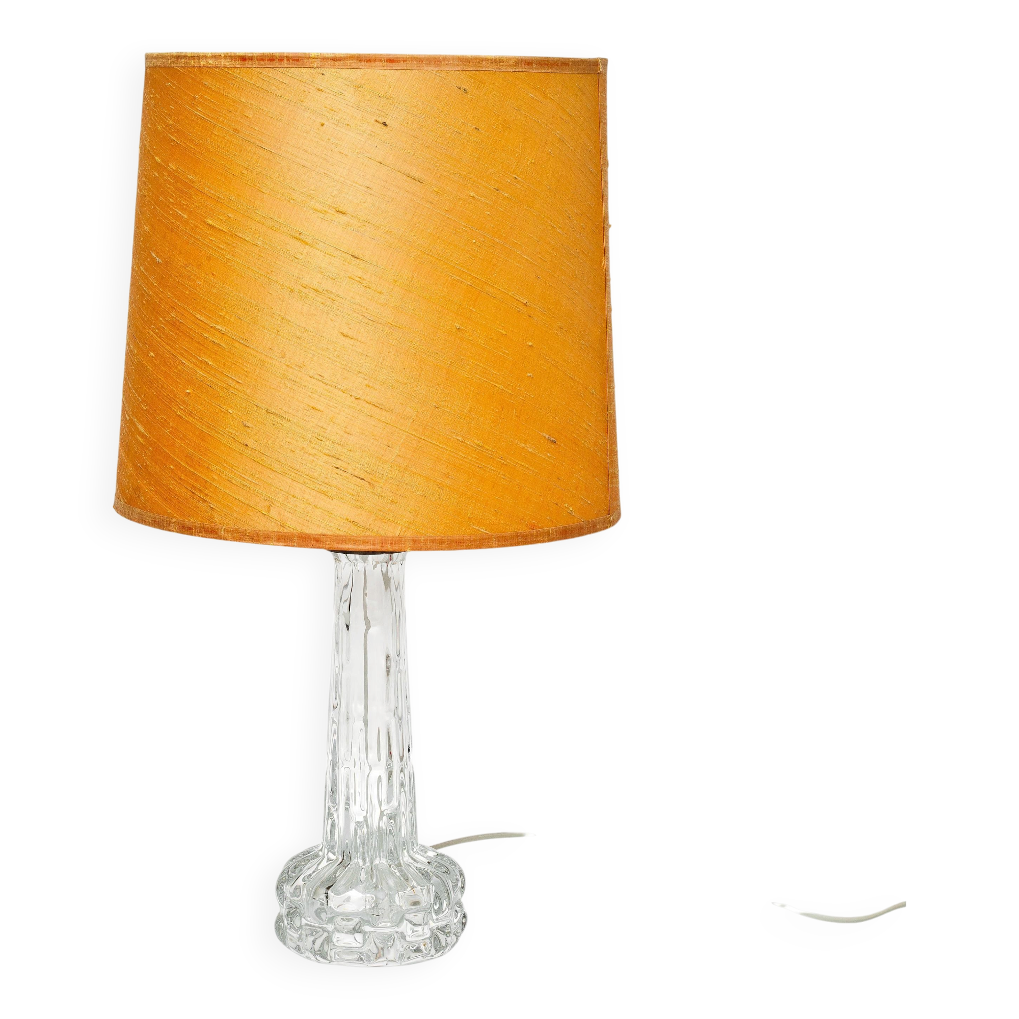 Carl Fagerlund for Orrefors, desk lamp in glass model "RD"