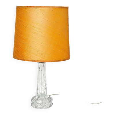 Carl Fagerlund pour Orrefors, lampe de bureau en verre modèle « RD »