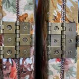 Screen in floral fabric 1960