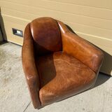 Club leather chair