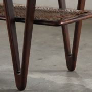 Vintage coffee table, Danish Design with V-Shaped Legs, Kurt Østervig 1950s