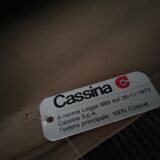 Sofa by Vico Magistretti for Cassina model Maralunga