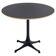 George Nelson Black Pedestal Table by Vitra