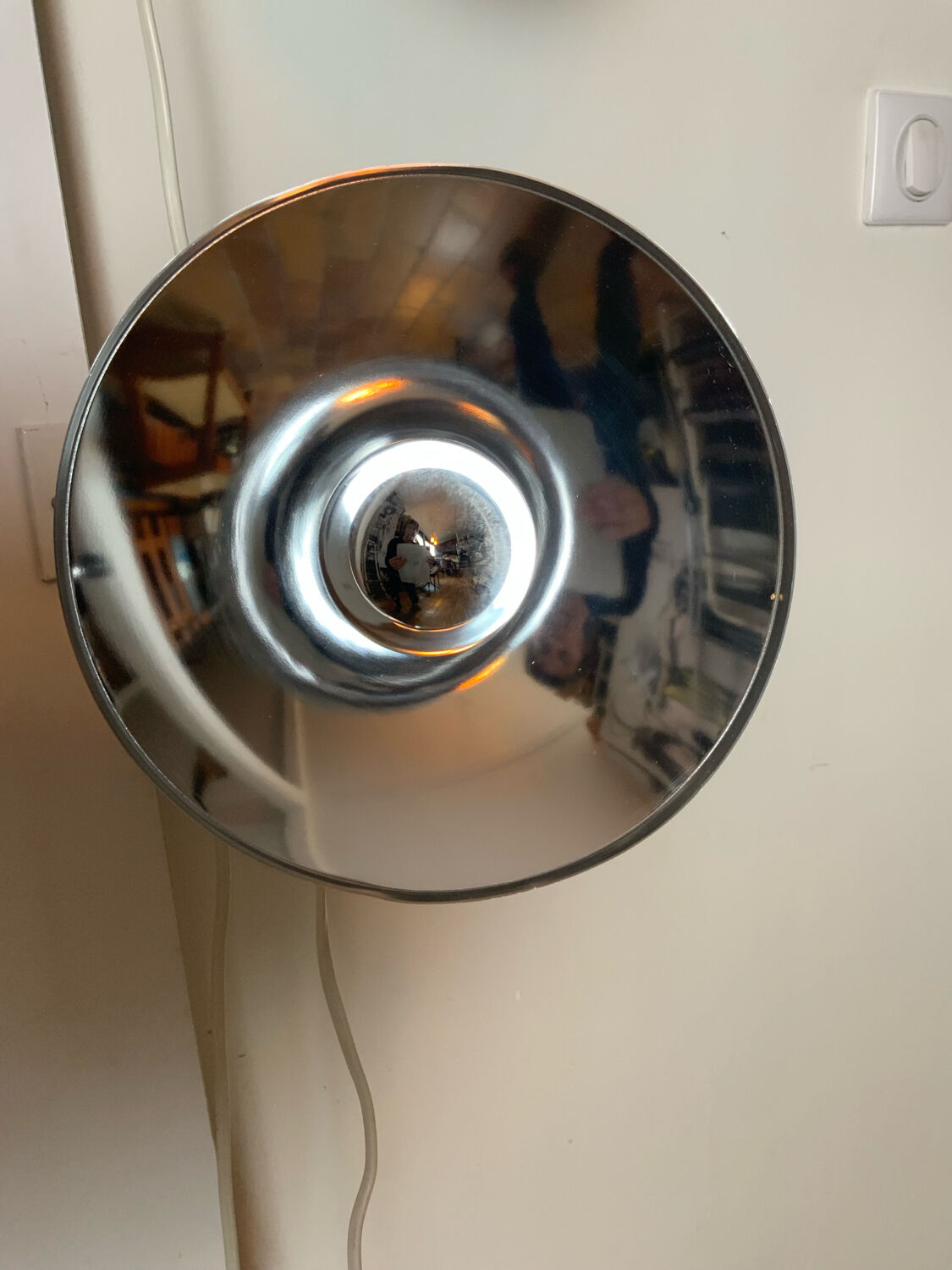 Pair of designer spotlights
