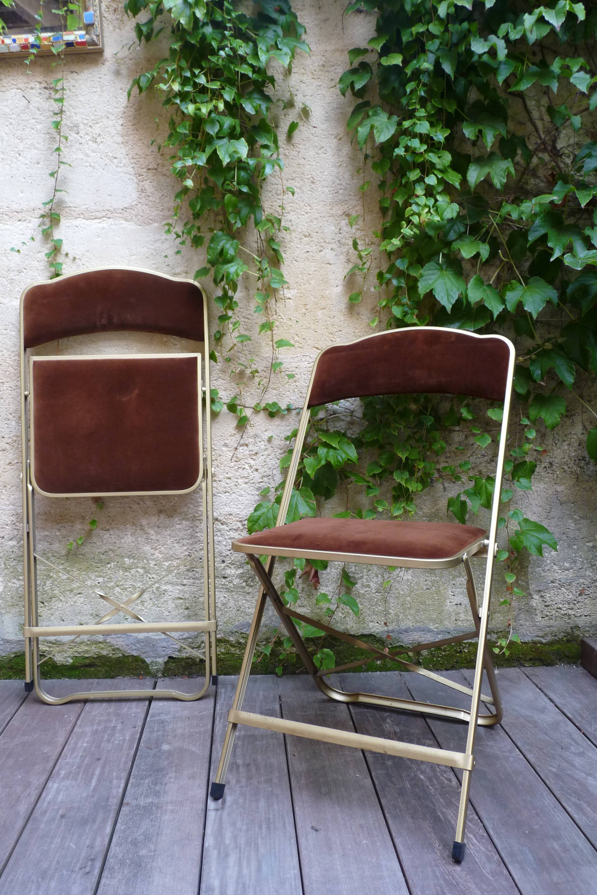 Pair of chairs Chaisor 1970
