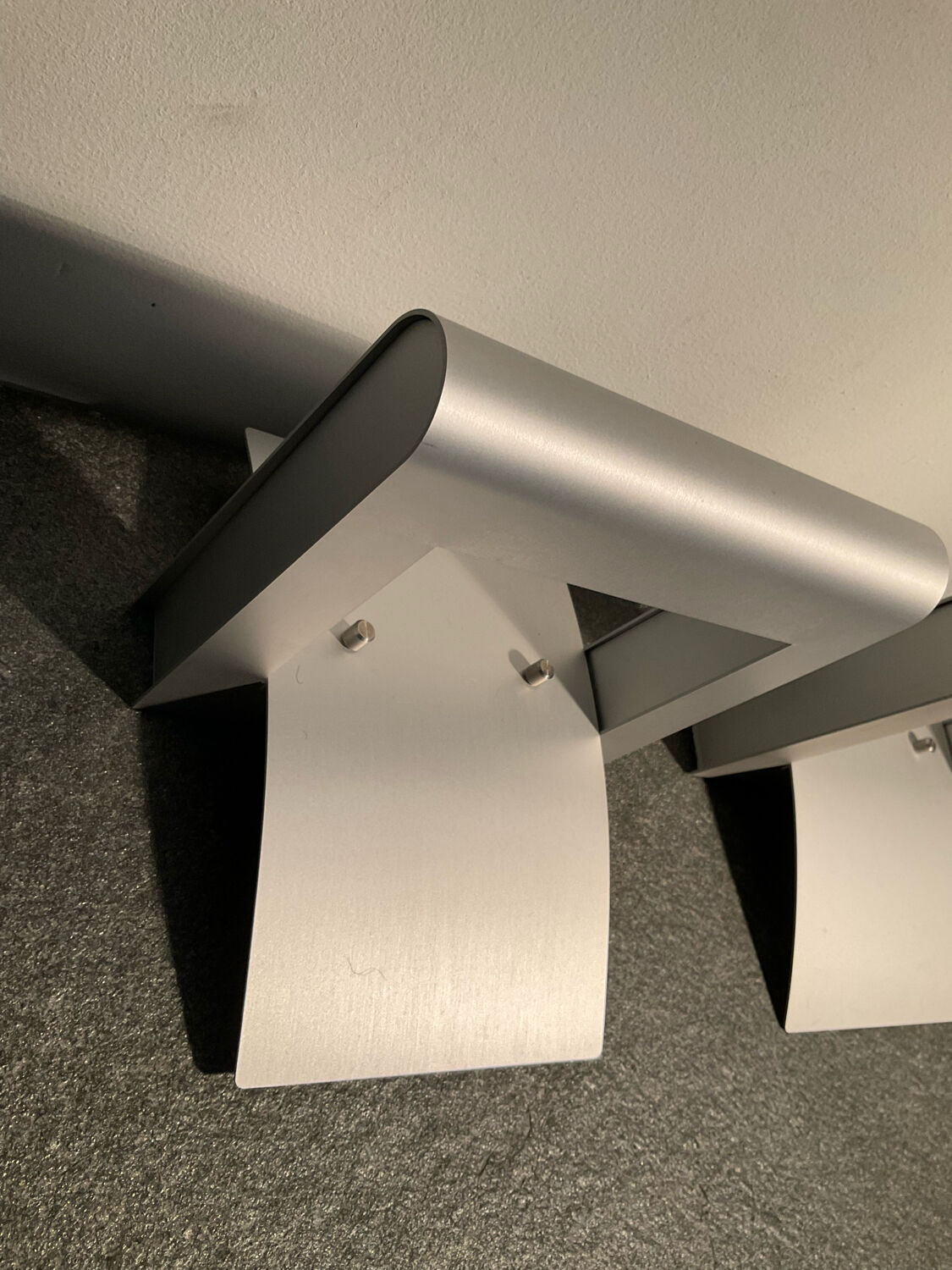 Pair of design wall lamps Delta light