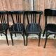 Four bistro chairs