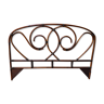 Rattan arabesques headboard