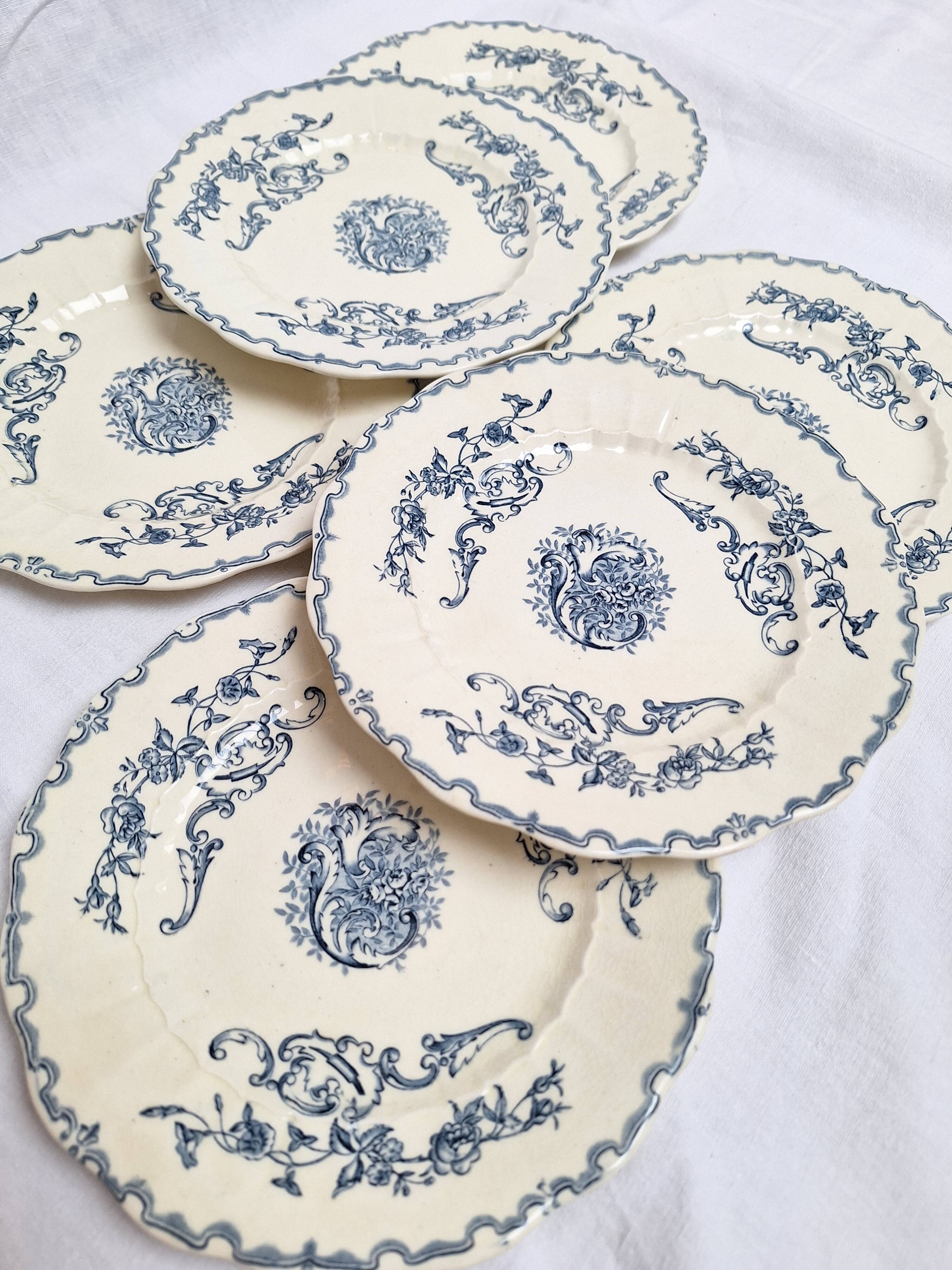Dessert plates H.C. Moscow vintage
