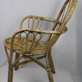 Rattan armchair