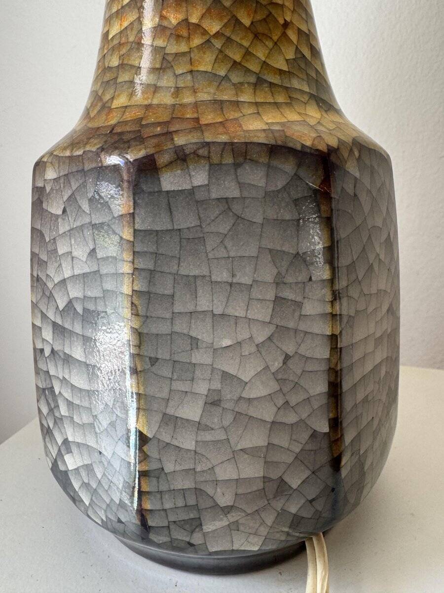 Glazed table lamp by Marianne Starck for Michael Andersen & Son, Denmark, 1960s