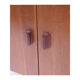 Small vintage Scandinavian enfilade, swinging doors