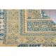 Vintage Turkish Oushak Handmade Wool Cotton Orange Area Rug 95x188