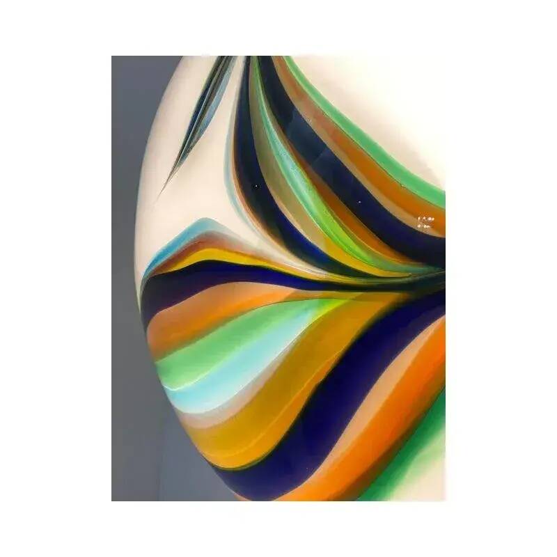 White Murano Glass Wall Lights by Simoeng – Set of Two
