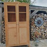 Armoire bois rénovée